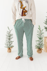 Green Stripes | MEN’S PJ Pants
