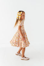 Load image into Gallery viewer, Autumn Posy | Collared Twirl Dress