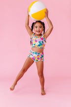 Sweet Strawberry | BANDEAU RUFFLE 2-PIECE