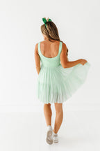 Tink (ADULT) | Lime Mesh DRESS