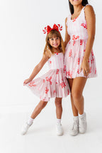 Peppermint Pixie | ADULT Mesh Dress