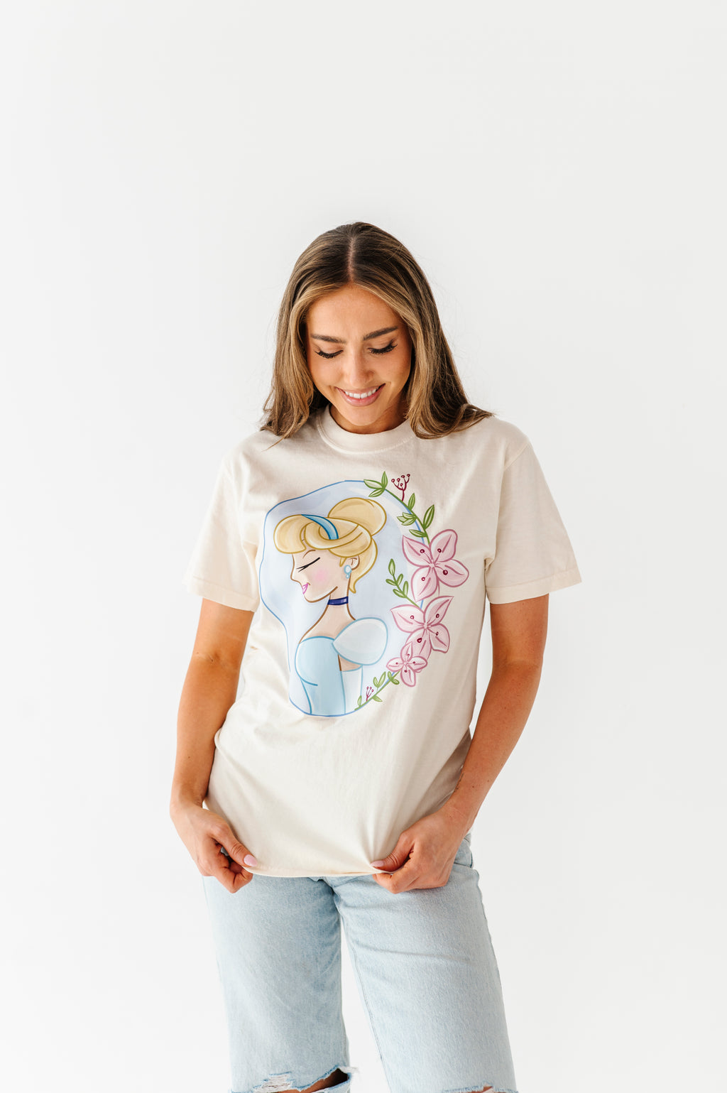 Cinderella | ADULT tees (*CROP + FULL LENGTH HERE)