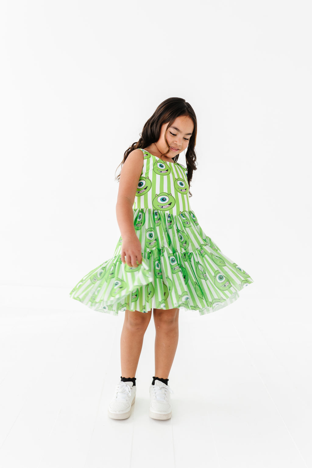 MONSTER MIKE Stripe (KIDS) | Mesh DRESS