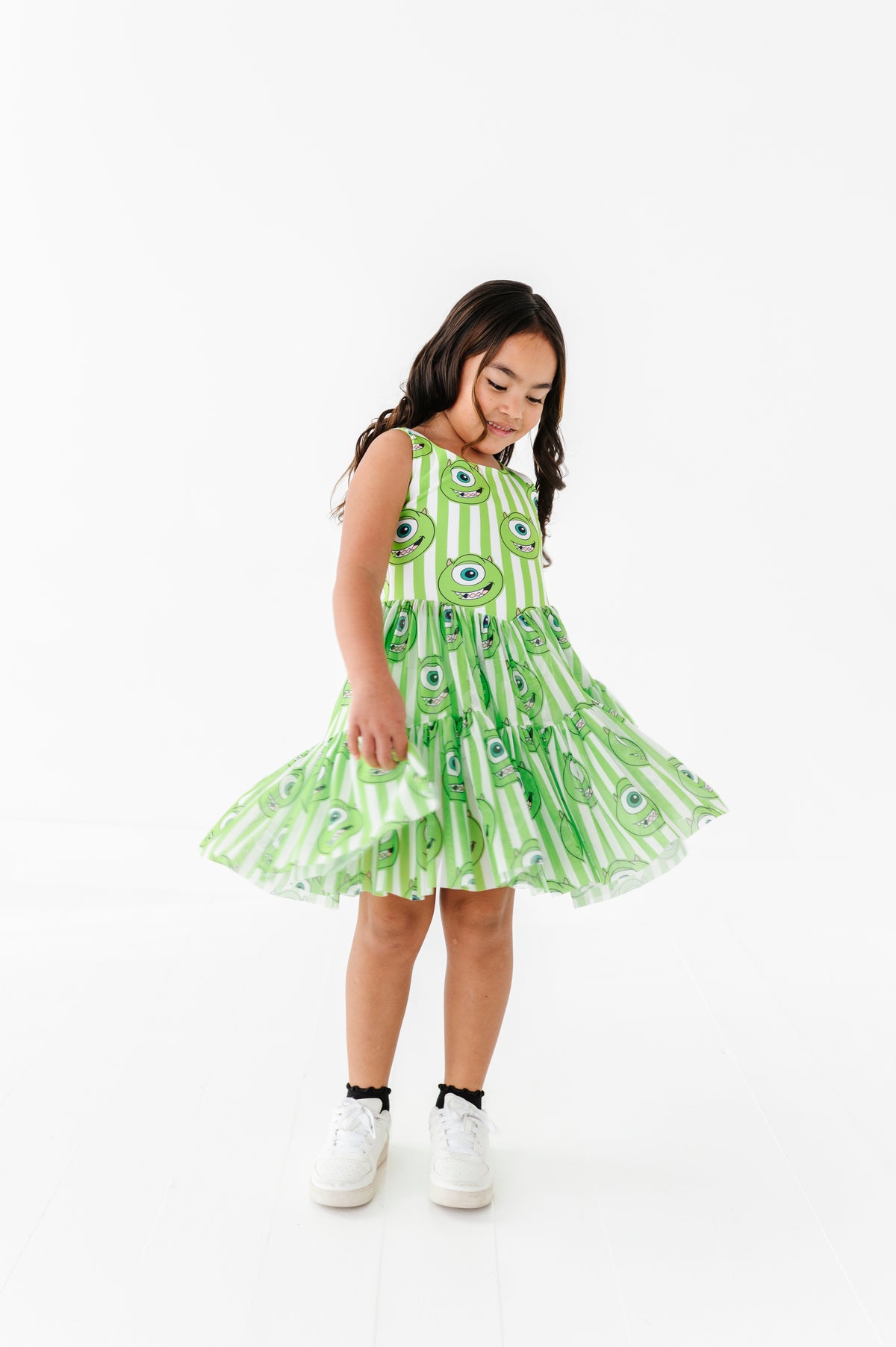 MONSTER MIKE Stripe (KIDS) | Mesh DRESS