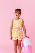 Load image into Gallery viewer, Happy Daisy | TERRY TANK ROMPER