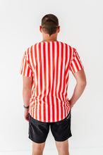 Load image into Gallery viewer, Mickey Pocket (RED STRIPES) | ADULT TEE