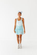 Elsa (ADULT) | Icy Blue Mesh DRESS