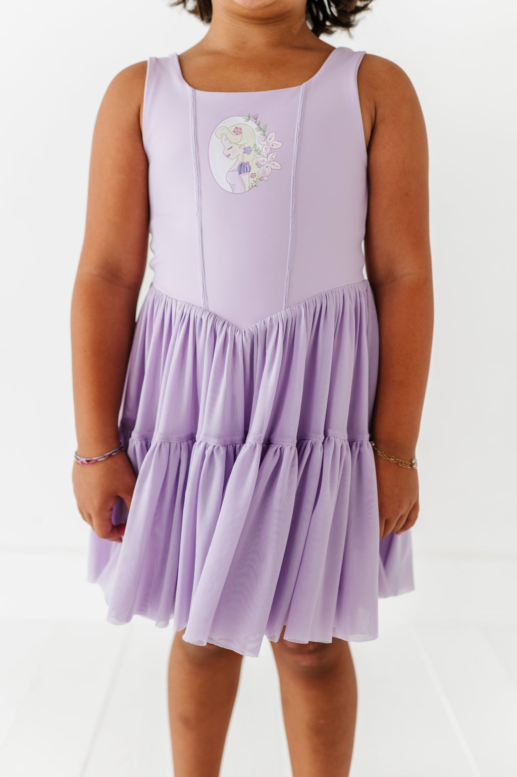Rapunzel (KIDS) | Lilac Mesh DRESS