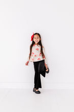 Load image into Gallery viewer, Pink Santas | PEPLUM