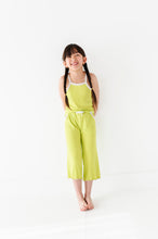 Load image into Gallery viewer, Lime Wedge | Tank + Wide Leg RIB Set
