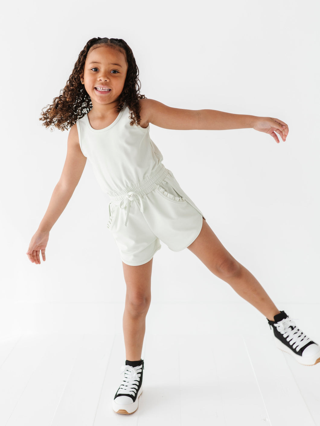 Hint of Mint | Ruffle Romper