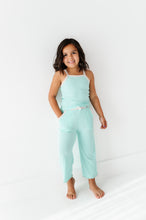 Load image into Gallery viewer, Ocean | Tank + Wide Leg RIB Set