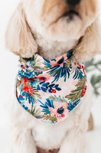 Load image into Gallery viewer, Holly Floral | DOG BANDANNA