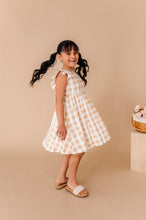 Load image into Gallery viewer, Honey Gingham | TIE-BACK DRESS
