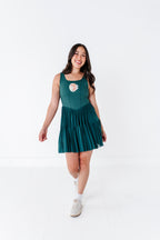 Merida (ADULT) | Teal Mesh DRESS