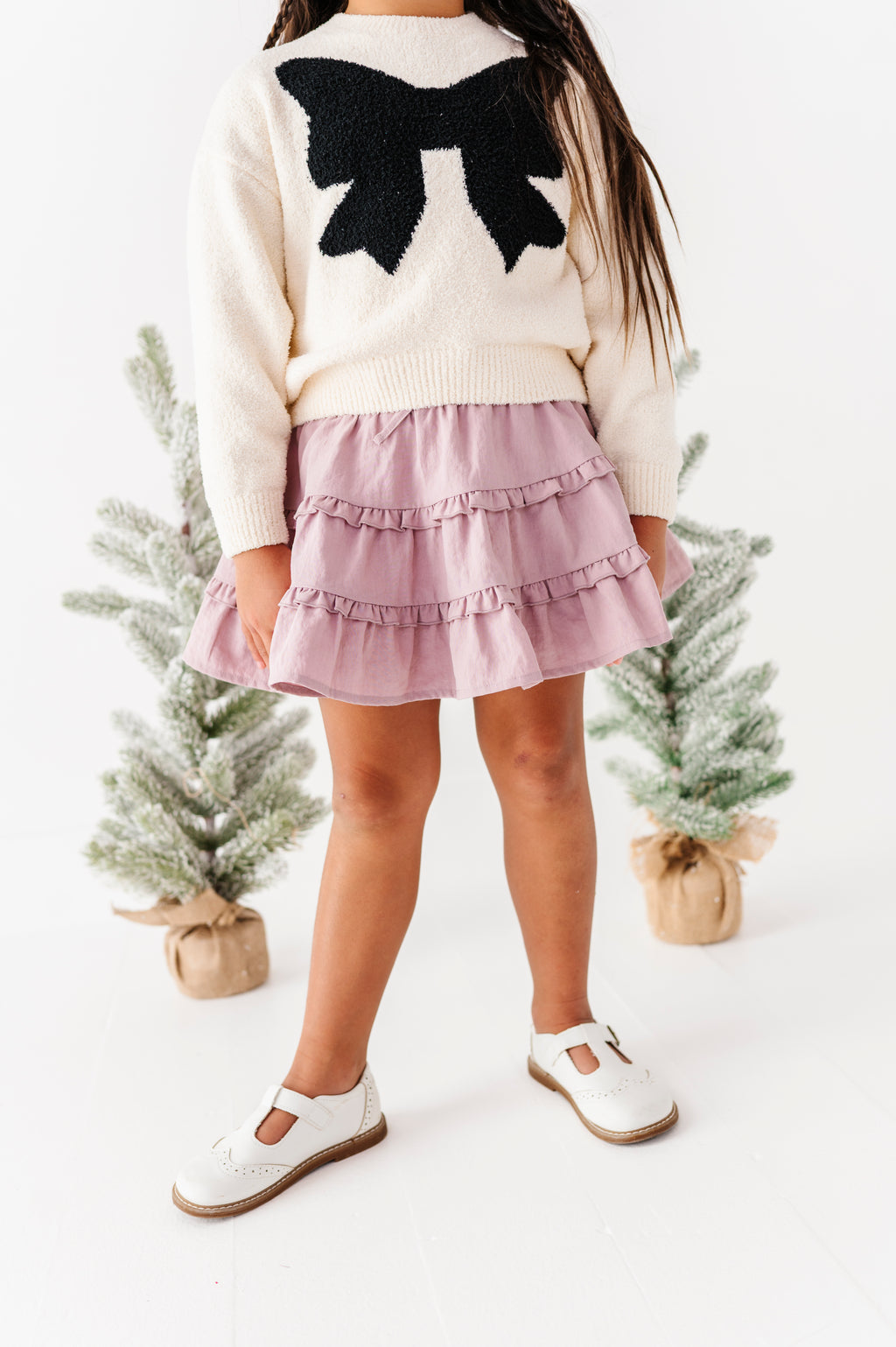 Tinsel Mauve | 3-Tiered Skort