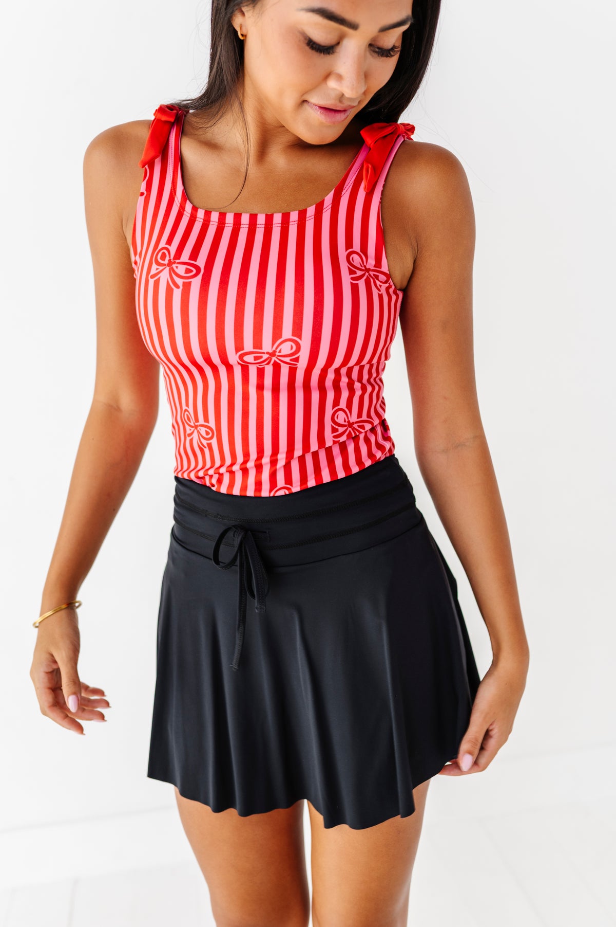 Black | ADULT Active Skort