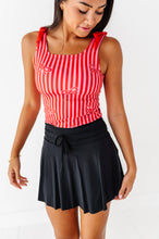 Load image into Gallery viewer, Black | ADULT Active Skort