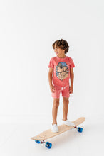Load image into Gallery viewer, Patriotic Dog | RED Boys Curve Hem Tee