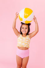 Load image into Gallery viewer, Happy Daisy | RUFFLE TANKINI 2-PIECE