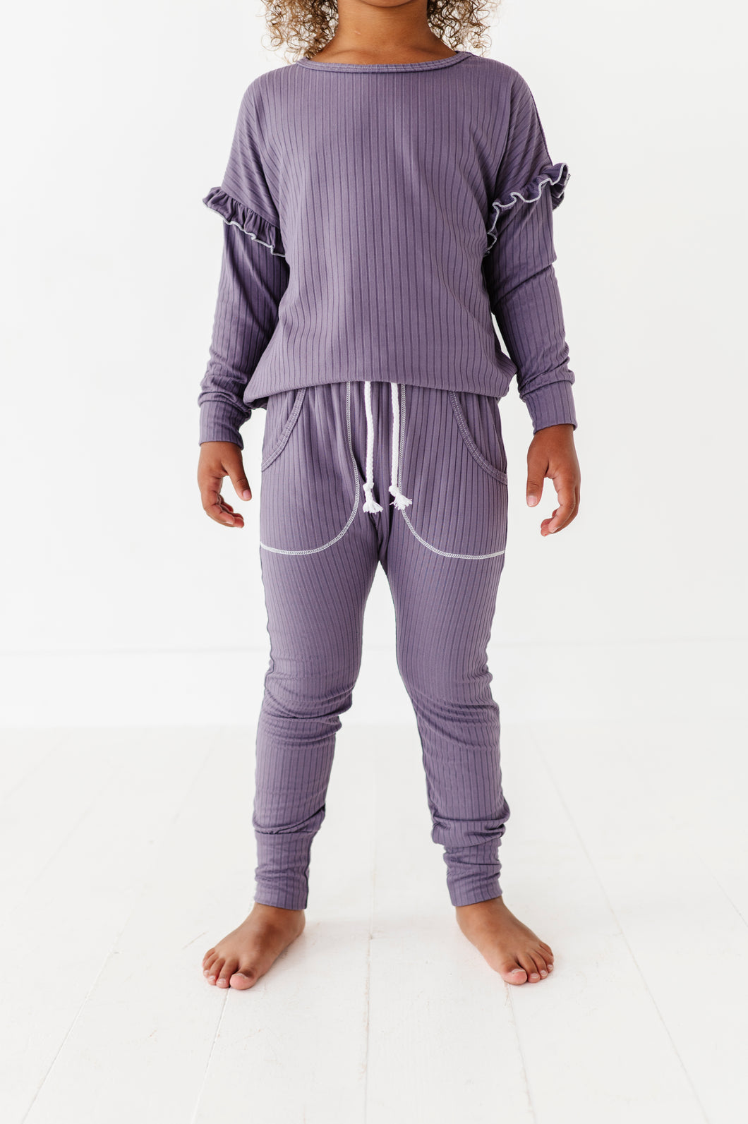 PLUM RIB | Pocket Joggers