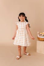 Load image into Gallery viewer, Honey Gingham | TIE-BACK DRESS