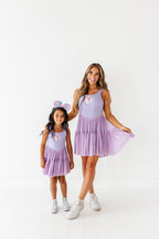 Ariel (ADULT) | Orchid Mesh DRESS