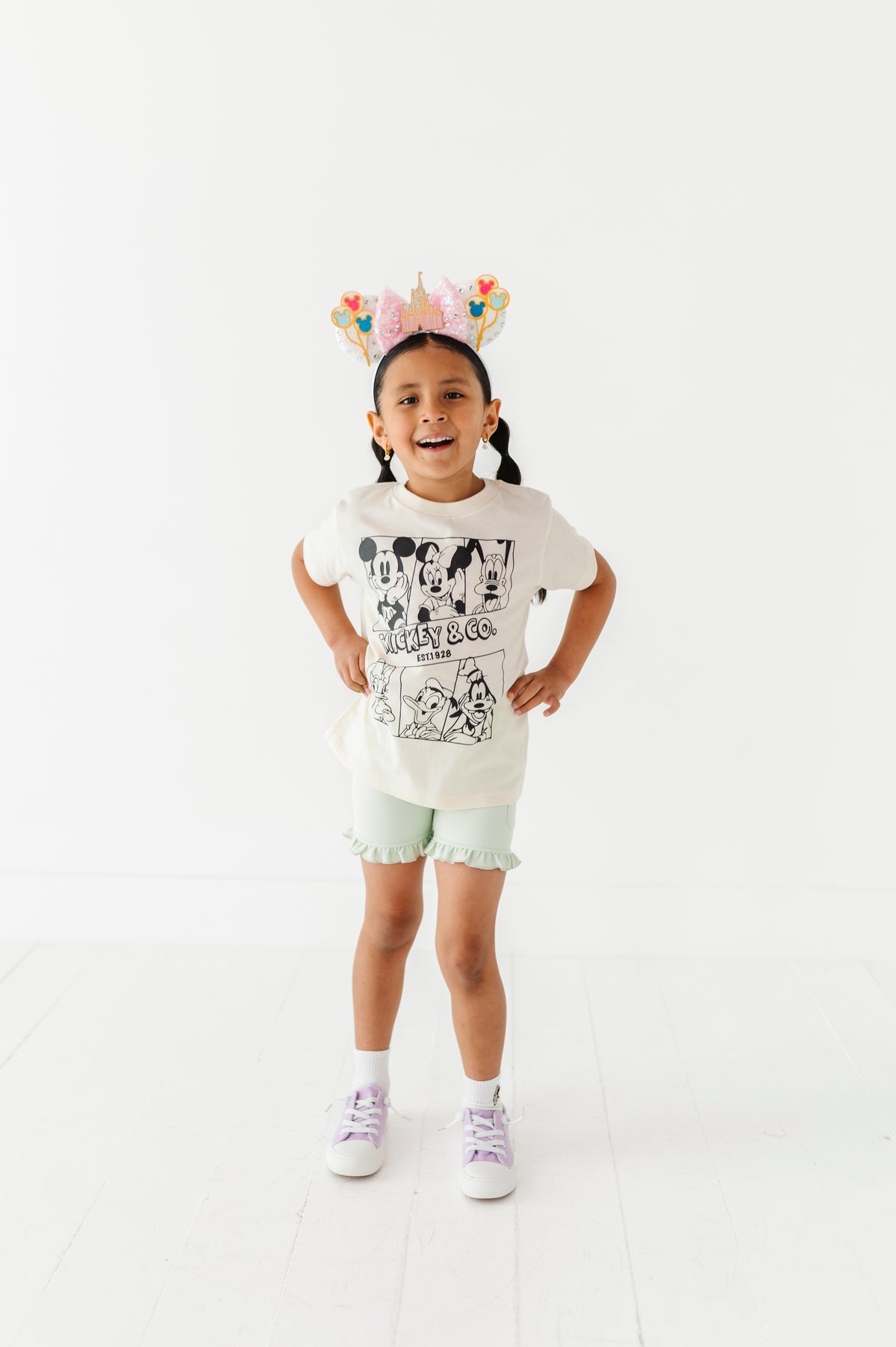 Cartoon Cover | KIDS CREAM TEE