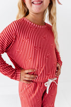 Sugarplum Bows | Ribbed 2-Piece Set