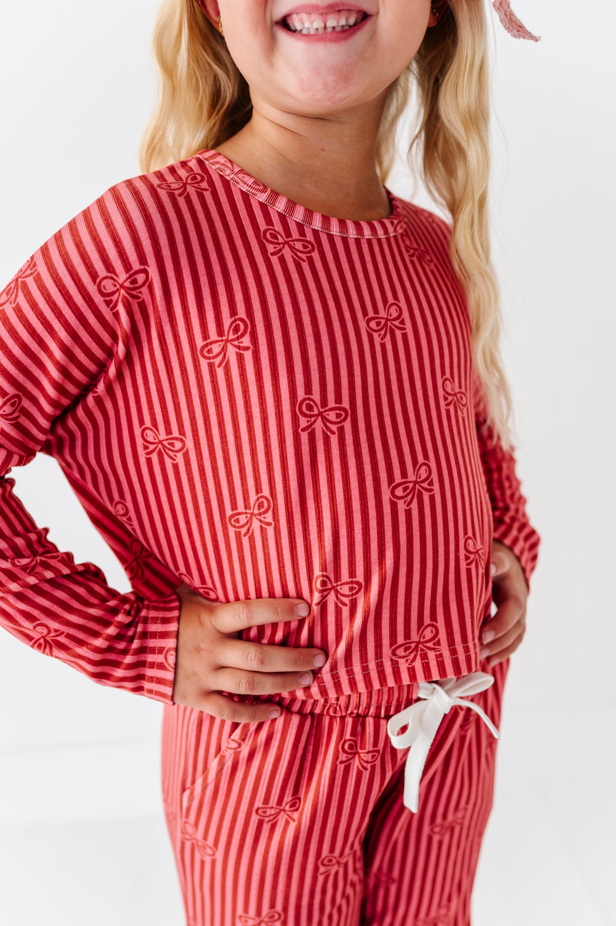 Sugarplum Bows | Ribbed 2-Piece Set