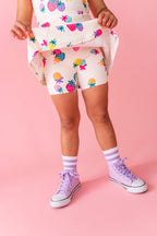 Sugar Berry | Twisty Back Active Dress (with shorts!)