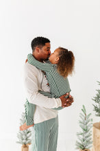 Load image into Gallery viewer, Green Stripes | GIRLS WIDE-LEG SET