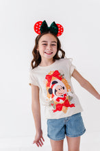 Load image into Gallery viewer, Mickey Bow Frame | KIDS CREAM TEE