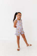 Load image into Gallery viewer, Ditzy Daisy | Ruffe Romper