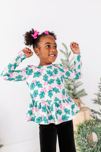 Pink Holly | PEPLUM
