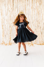 Load image into Gallery viewer, Black | Bow Party Dress