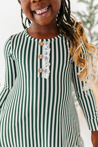 Green Stripes | NIGHTGOWN