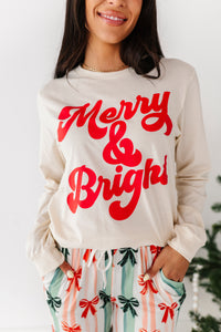 MERRY & BRIGHT | Adult Long Sleeve Tee