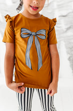 Load image into Gallery viewer, Striped Bow| TEE