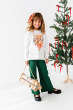 Spruce | Rib Wide Leg Pants