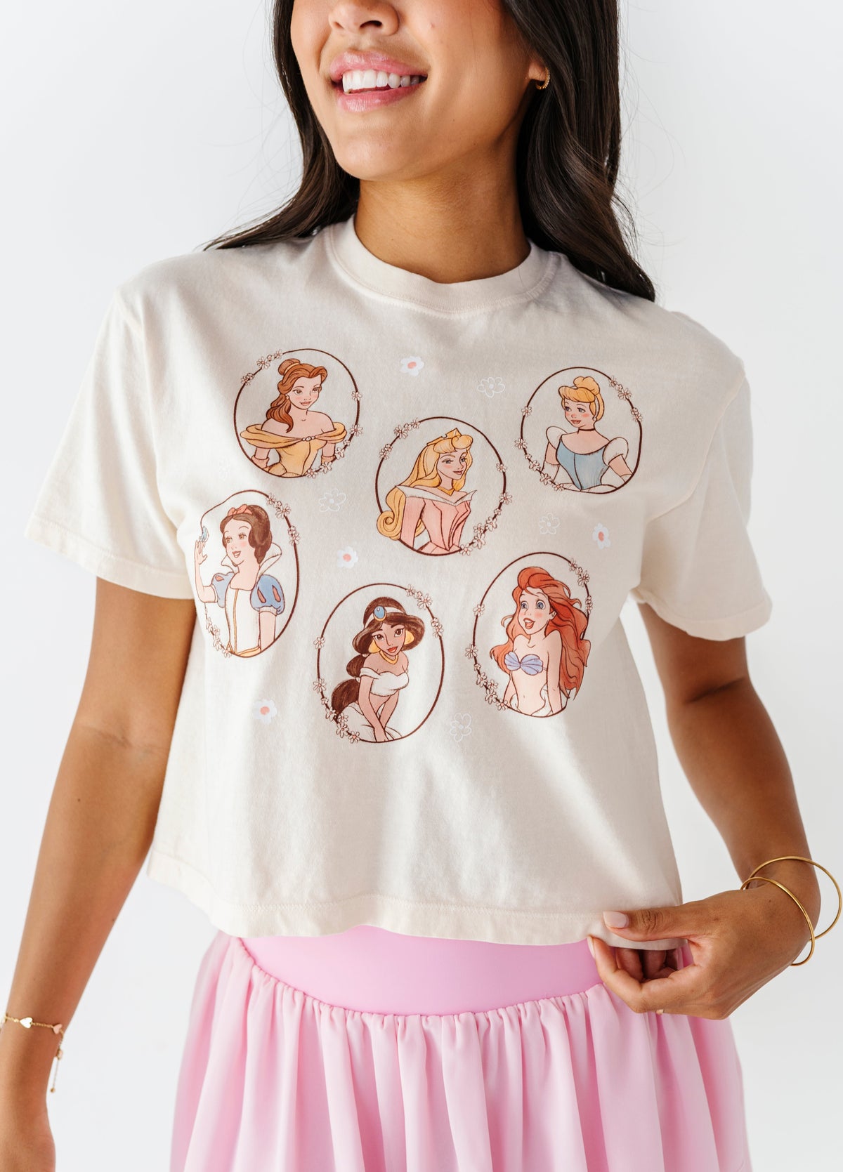 CREAM PRINCESS *NEW* | Adult Tee (Both CROP + FULL LENGTH listed here!)
