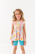 Load image into Gallery viewer, Summer Floral | Double Ruffle Peplum