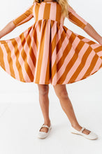 Load image into Gallery viewer, Maple Sugar Stripe | Twirl Dress