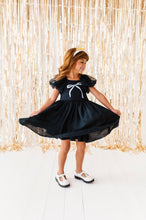 Load image into Gallery viewer, Black | Bow Party Dress