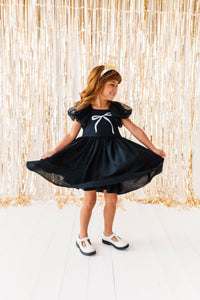 Black | Bow Party Dress