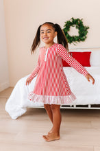Load image into Gallery viewer, Red Stripes | NIGHTGOWN