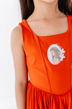 Load image into Gallery viewer, Moana (KIDS) | Burnt Orange Mesh DRESS