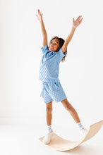 Load image into Gallery viewer, Coastal Blue | BOYS TERRY CHECK SET
