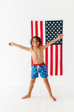 Load image into Gallery viewer, Navy Stars | BOARDSHORTS