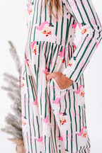 Sweet Santa Stripe | ROMPER